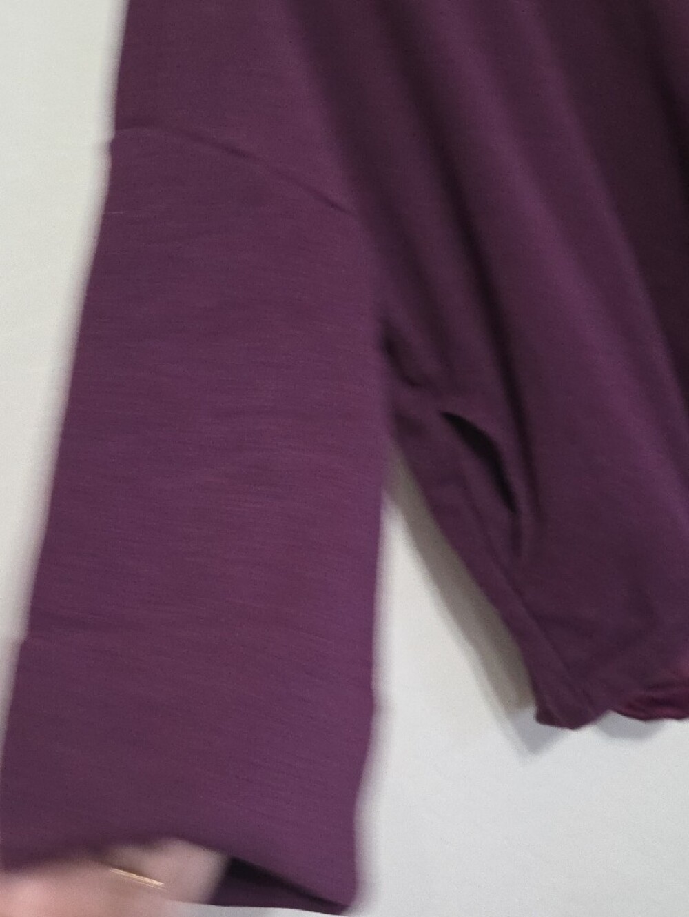 Athleta Women's Plum Thick Faux Furlined Turtleneck Pullover - Picture 6 of 10
